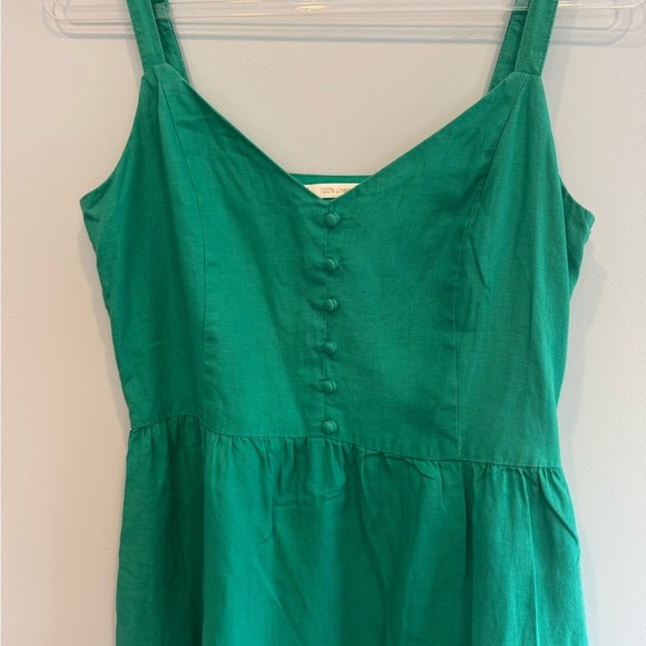 Cynthia Rowley 100% Linen Sundress w/pockets Size 10 - Picture 2 of 6